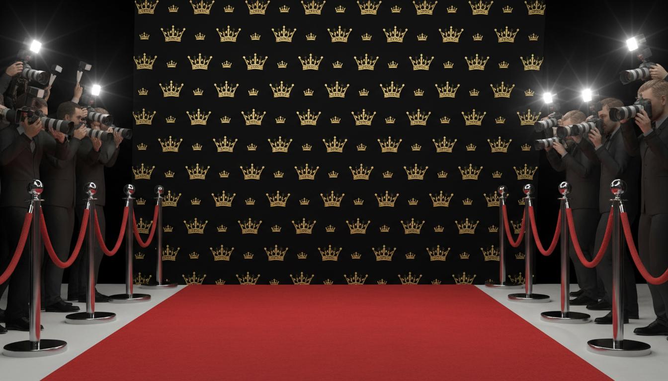 Event backdrop work